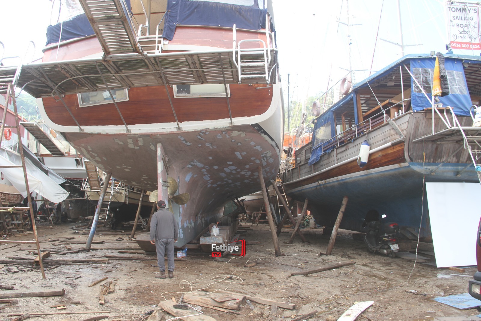 Fethiye’de Tersanecilerin İş Sezonu Başladı (8)