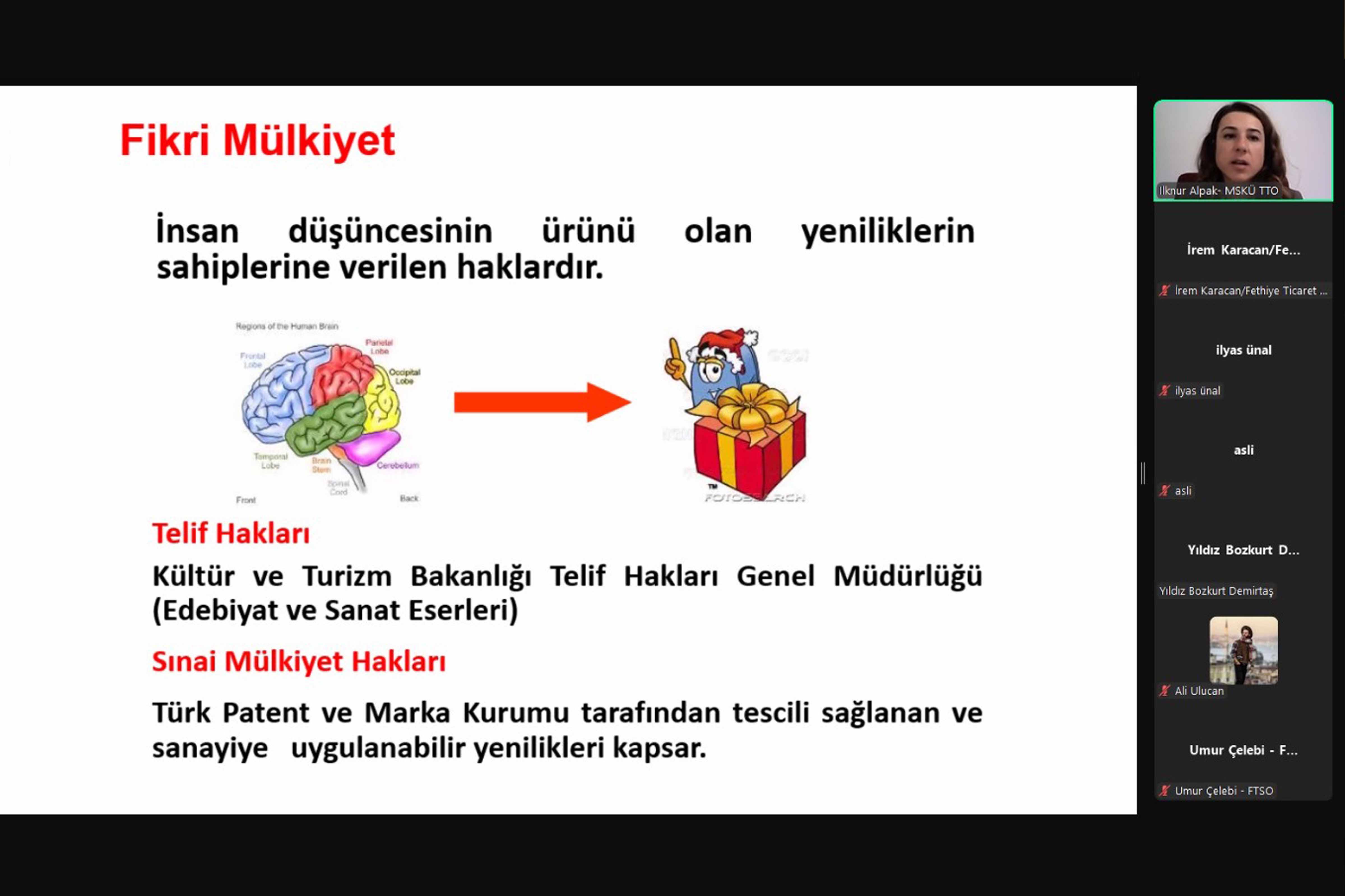 Fikri Hakların Kullanımı Ve Ticarileştirme Süreçleri Seminerde Anlatıldı (1)