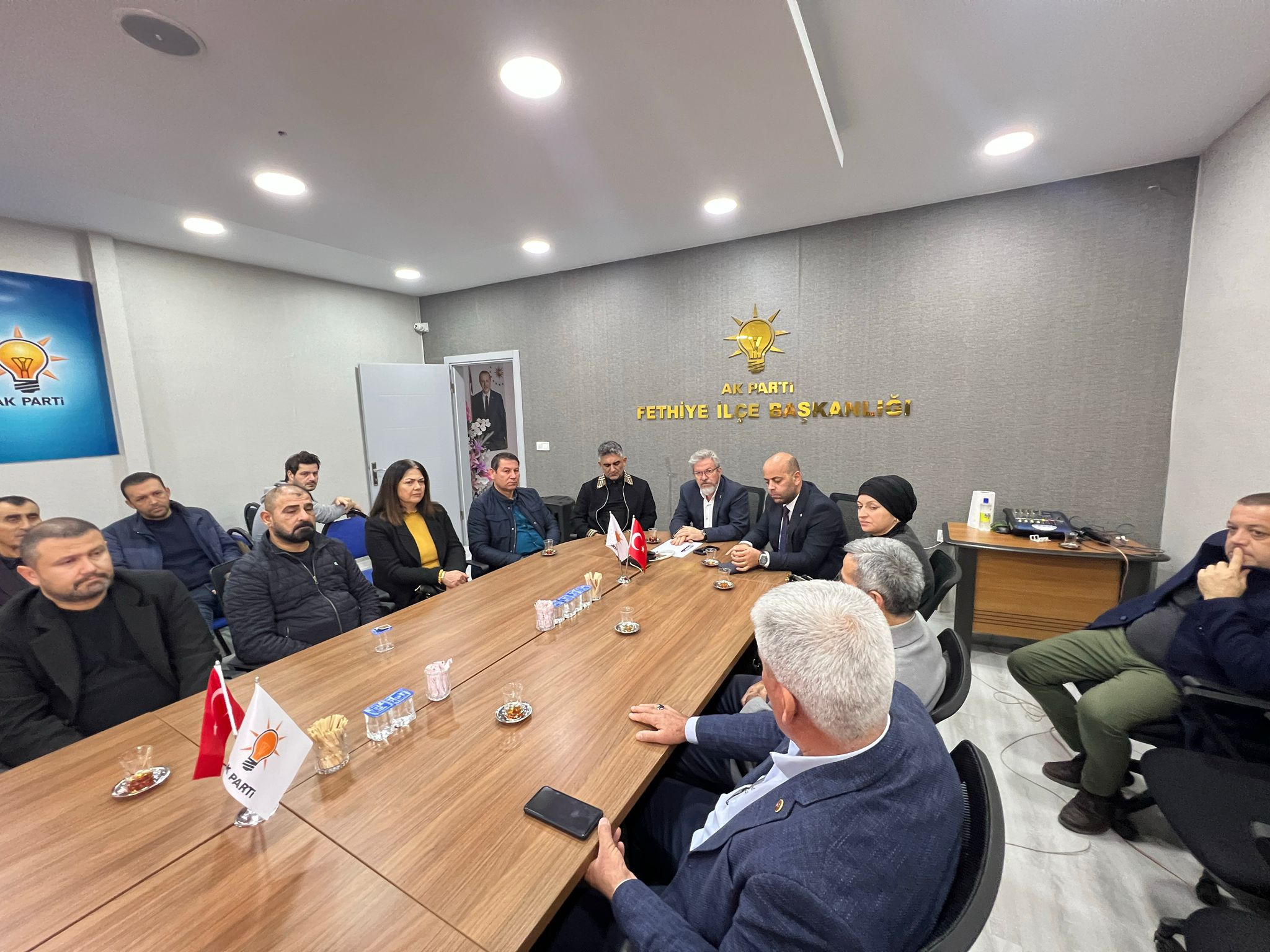 Mhp İlçe Başkanı Tekin’den Ak Parti İlçe Başkanı Sarıhan'a Ziyaret (5)