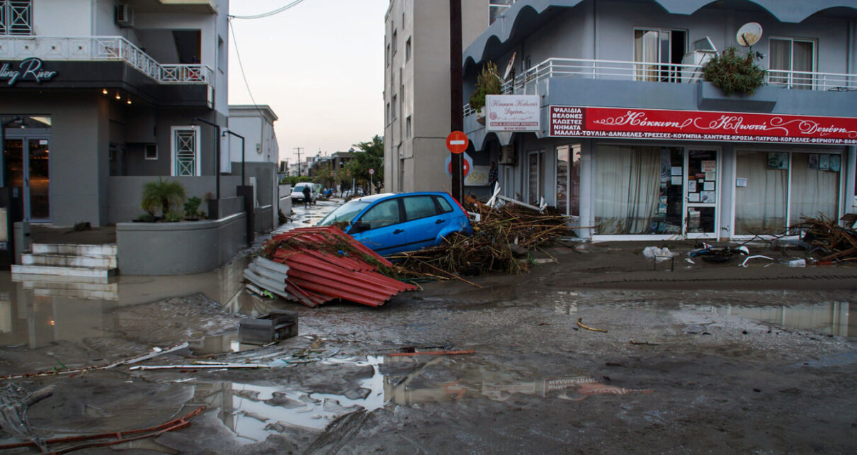 Rodos’u Sel Aldı 6