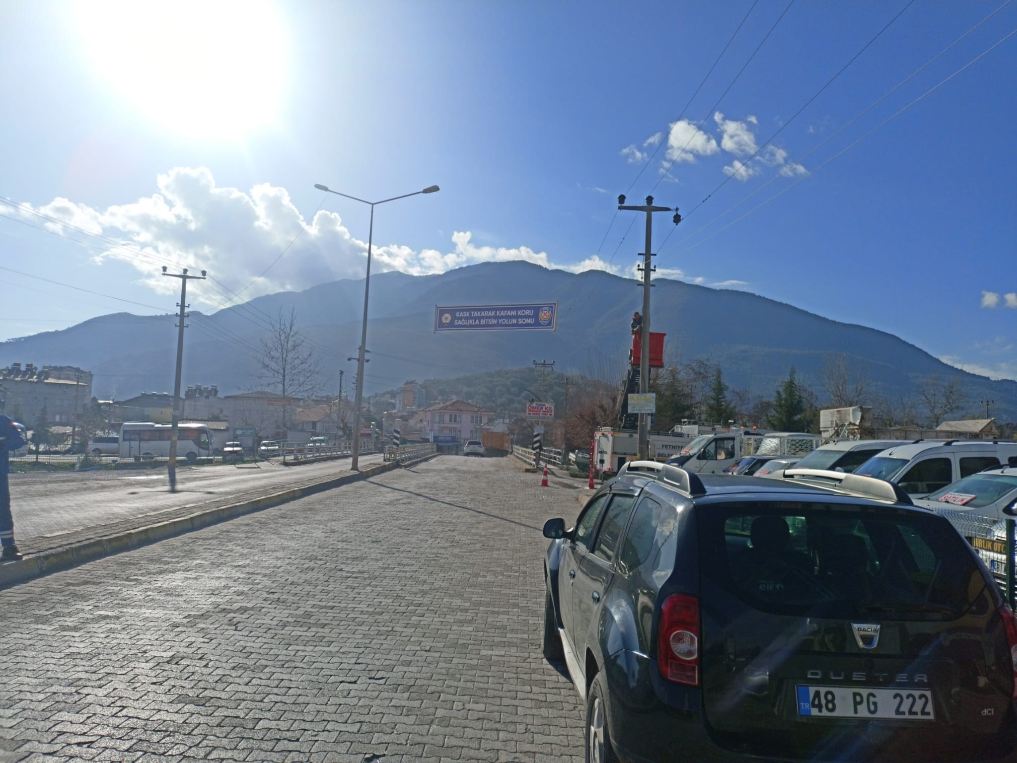 Fethiye Emniyetinden Farkındalık Pankartı (2)