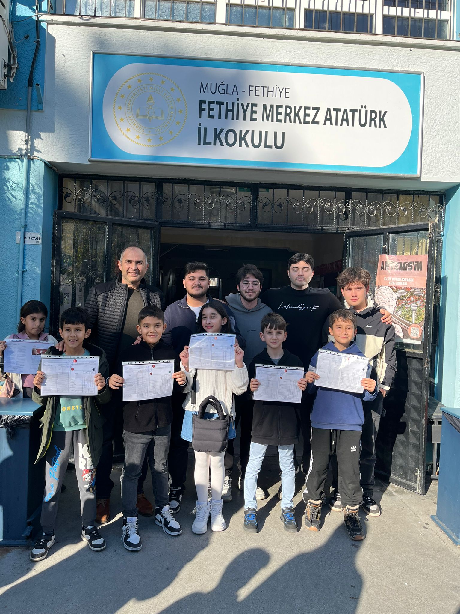 Fethiye’de 32 Bin 99 Öğrenci Karne Sevinci Yaşadı (9)