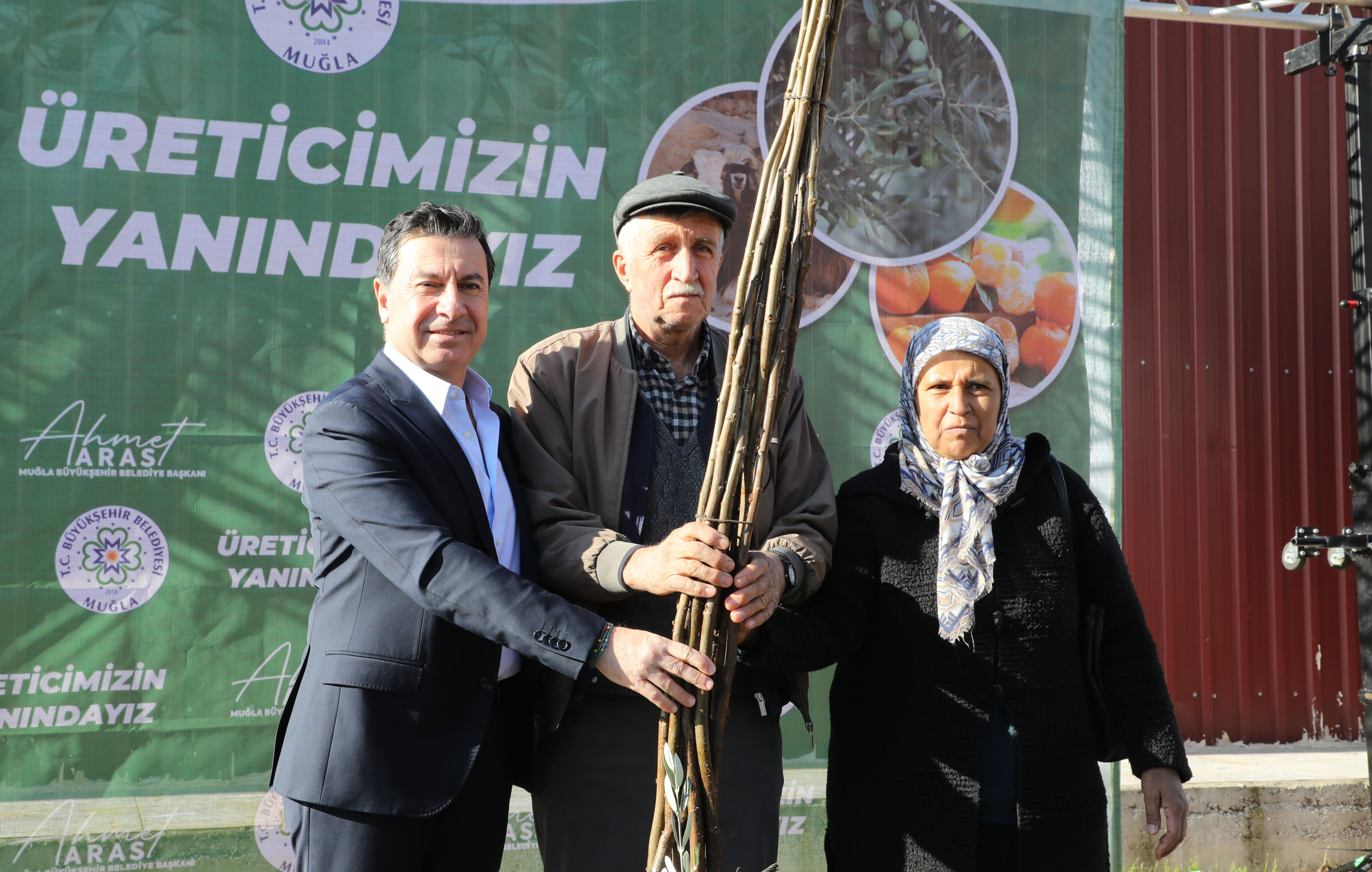 Muğla Büyükşehir Belediyesi, 110 Bin Fidan Dağıttı (9)