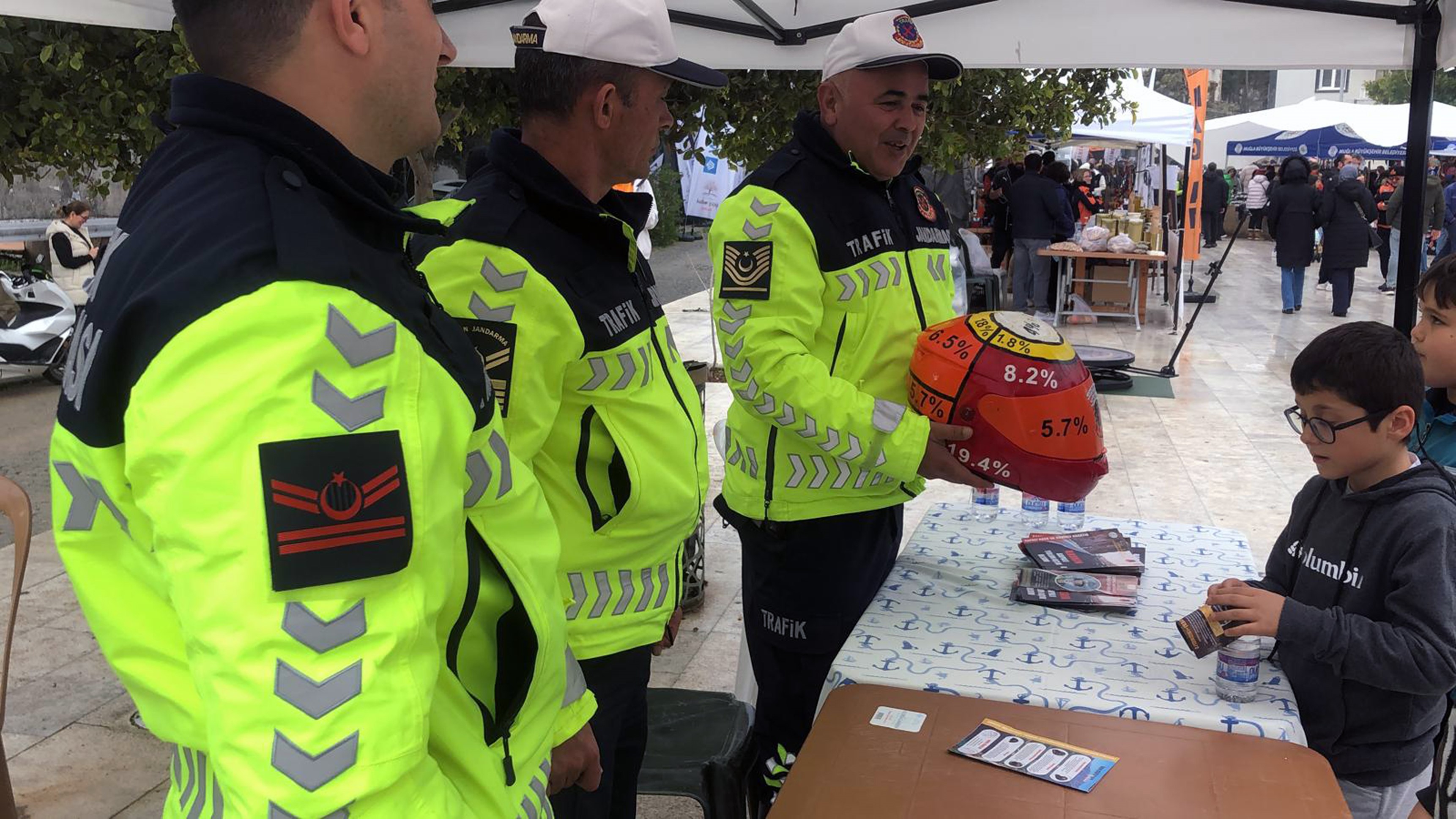 Jandarmadan ‘Güvenli Kask’ Bilgilendirmesi (3)