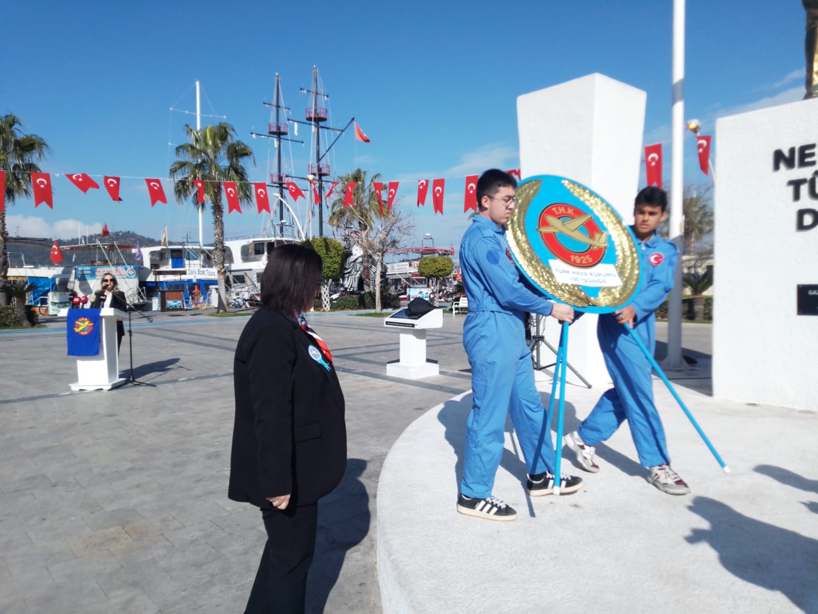 Türk Hava Kurumu Fethiye'de De 100. Kuruluş Yıl Dönümünü Kutladı 6
