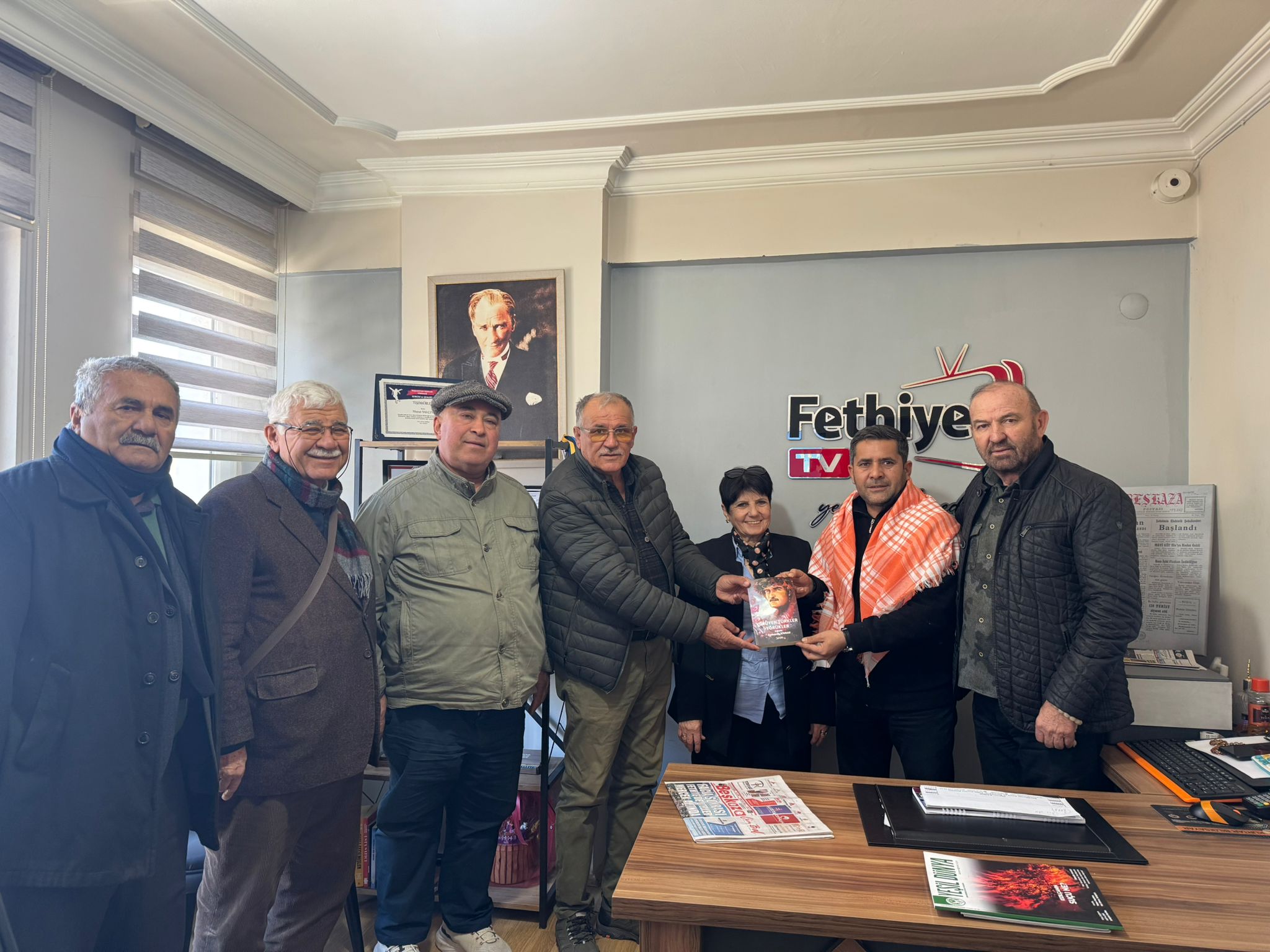 Yörük Türkmen Dernek Başkanlarından Fethiye Tv’ye Ziyaret (6)