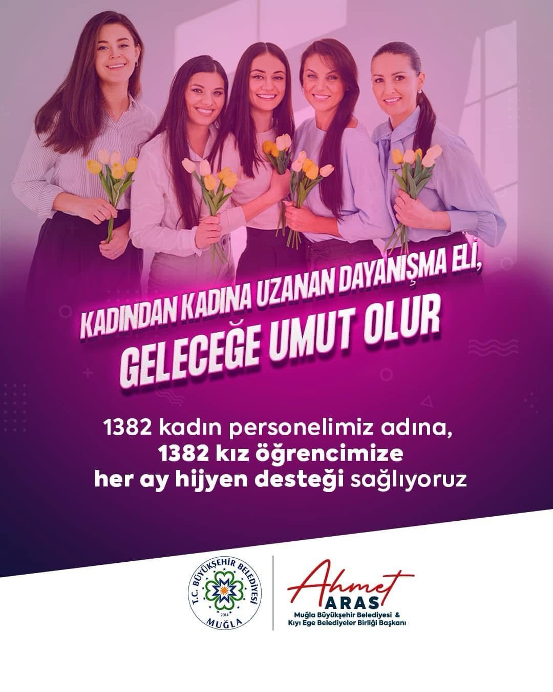 Büyükşehir’den Bir İlk Daha Kız Öğrencilere Hijyen Desteği (1)