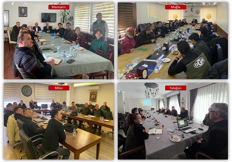 Fethiye’de Teknik Personellere Yangın Eğitimi Verildi (1)
