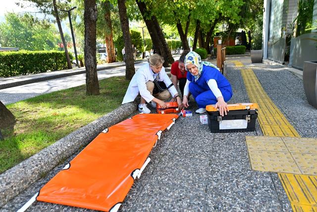 Fethiye Belediyesi Personeline Yangın Tatbikatı Ve Eğitim Verildi (2) (Copy)