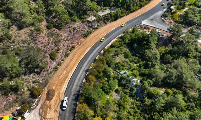 Fethiye’de Taşyaka–Ölüdeniz Yol Projesi Tüm Hızıyla Sürüyor (3) (Copy)