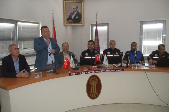 Fethiye’de Turizm Sezonu Öncesi Yangın Güvenliği Toplantısı Düzenlendi (6) (Copy)