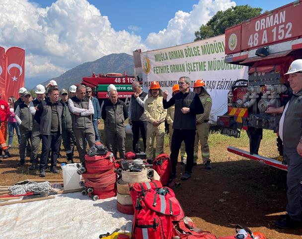 Fethiye’de Yangın Ekiplerinin İş Başı Eğitimleri Yapıldı (3) (Copy)