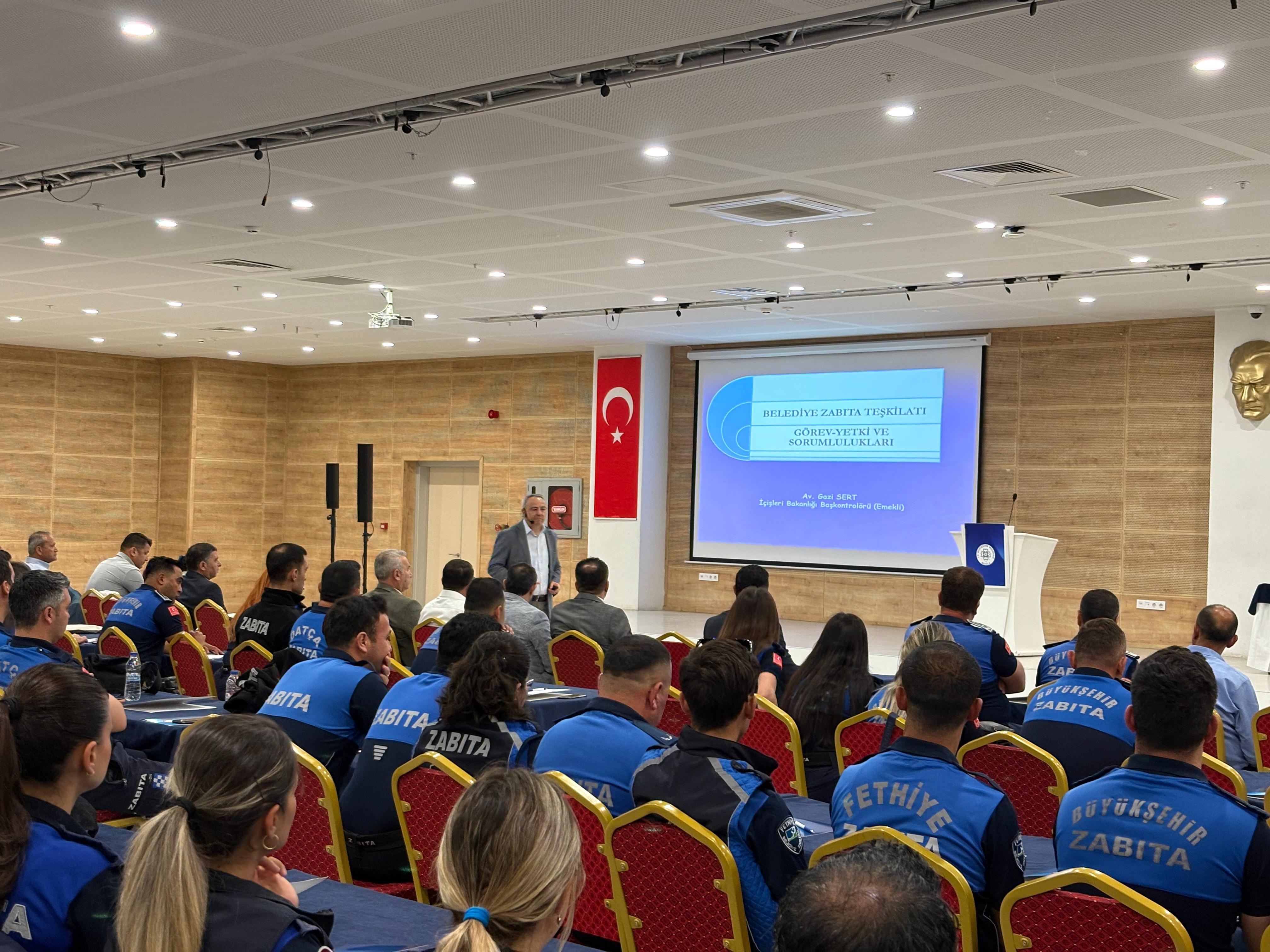 Büyükşehir’den Zabıta Teşkilatı’na Bilgilendirme Eğitimi (3)