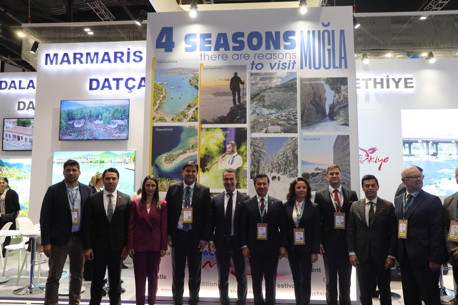 Büyükşehir Muğla’yı Uluslararası Fuarlarda 300 Bin Kişiye Tanıttı (8)