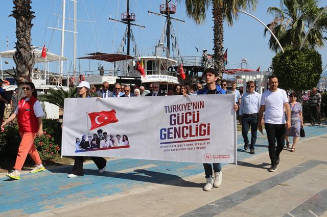 Fethiye’de 19 Mayıs Coşkusu Tören Ve Etkinliklerle Kutlandı (7) (Copy)