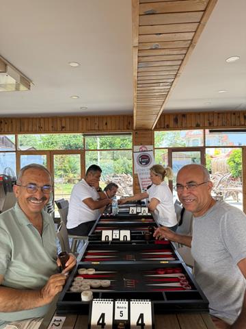 Fethiye'deki Öğretmenler Tavla Turnuvası, Çekişmeli Ve Heyecanlı Geçti (1) (Copy)