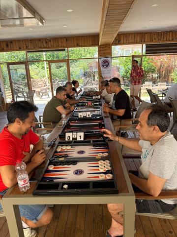 Fethiye'deki Öğretmenler Tavla Turnuvası, Çekişmeli Ve Heyecanlı Geçti (2) (Copy)
