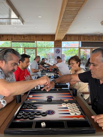Fethiye'deki Öğretmenler Tavla Turnuvası, Çekişmeli Ve Heyecanlı Geçti (4) (Copy)