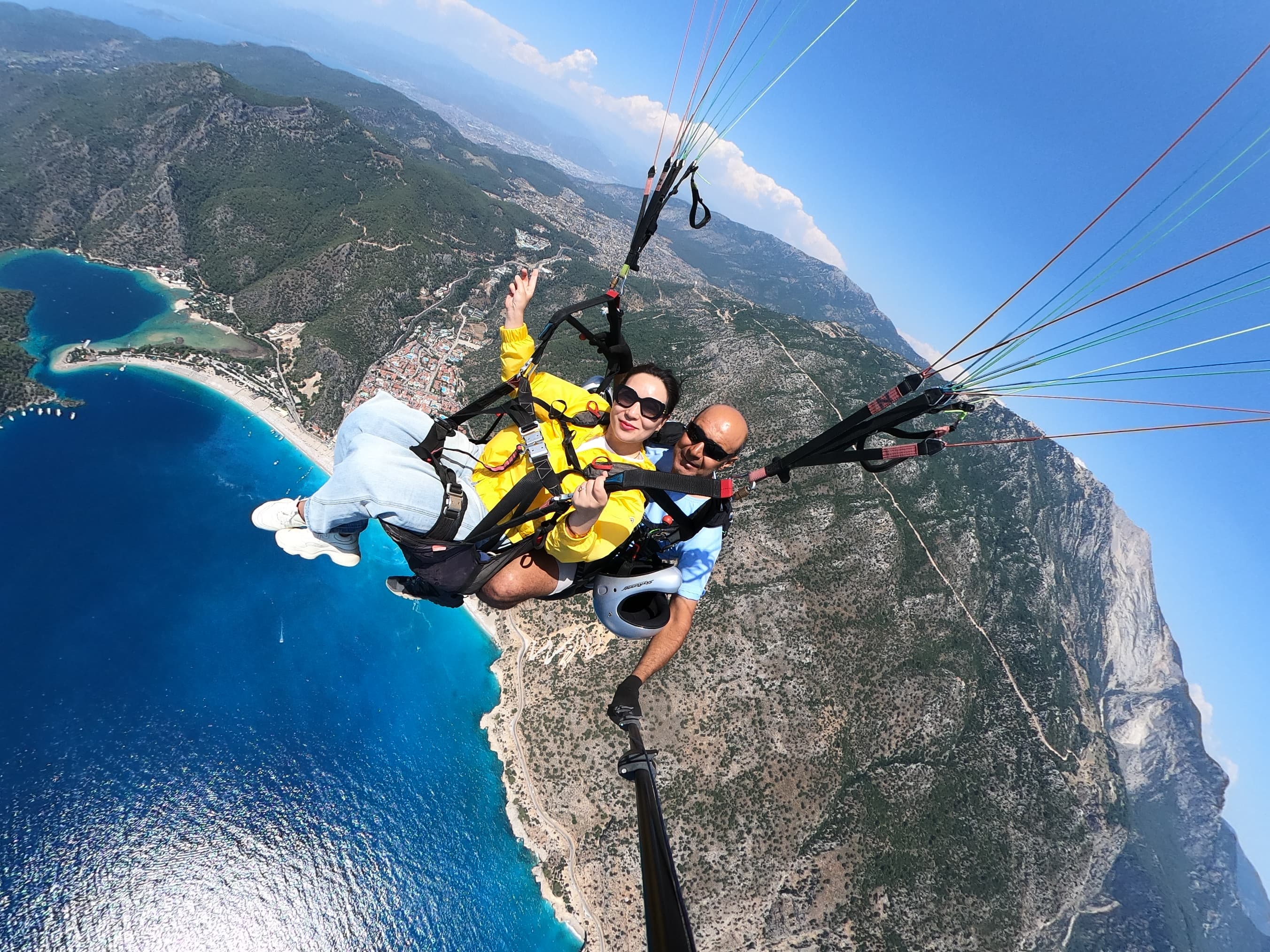 Fethiye'de Yamaç Paraşütü Bereketi (2)