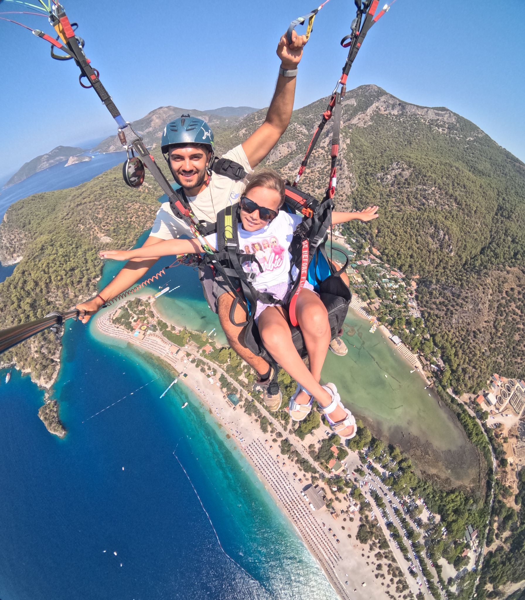 Fethiye'de Yamaç Paraşütü Bereketi (3)