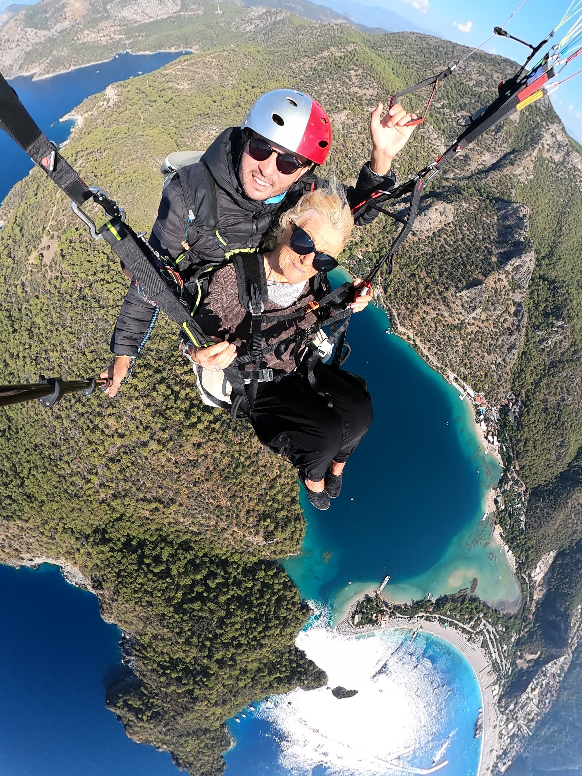 Fethiye'de Yamaç Paraşütü Bereketi (4)