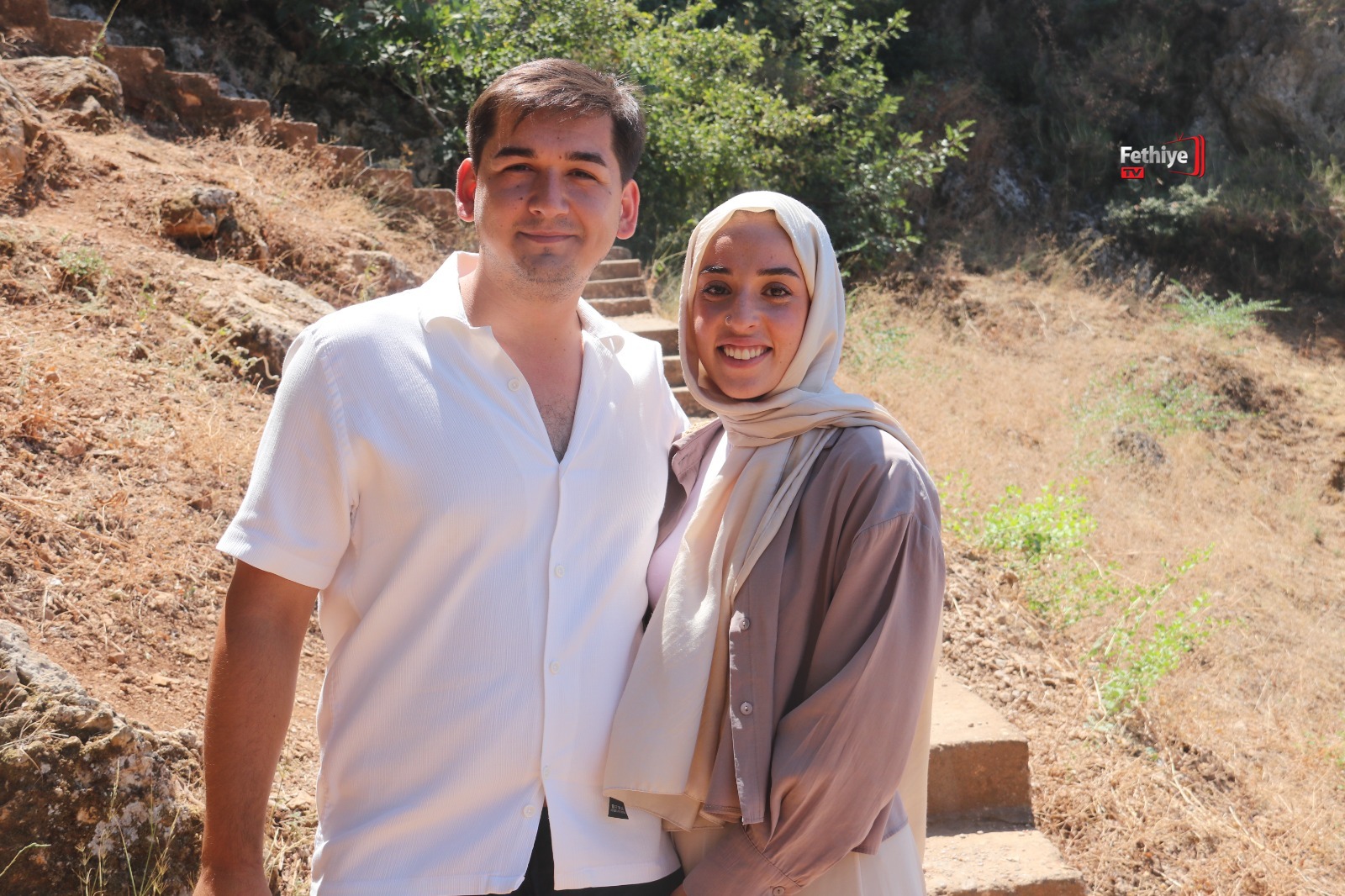 40 Derece Sıcağa Rağmen Amintas Kaya Mezarları’na Yoğun İlgi (2)
