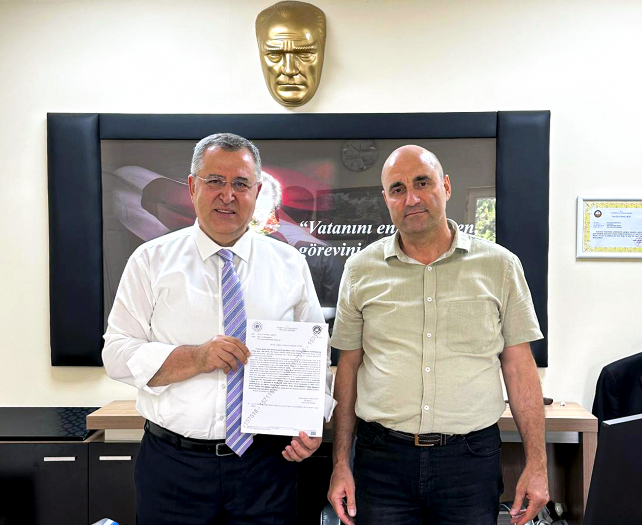 Başkan Çıralı, Karma Sanayi Sitesi İçin Arazi Tahsis Başvurusu Yaptı (2)