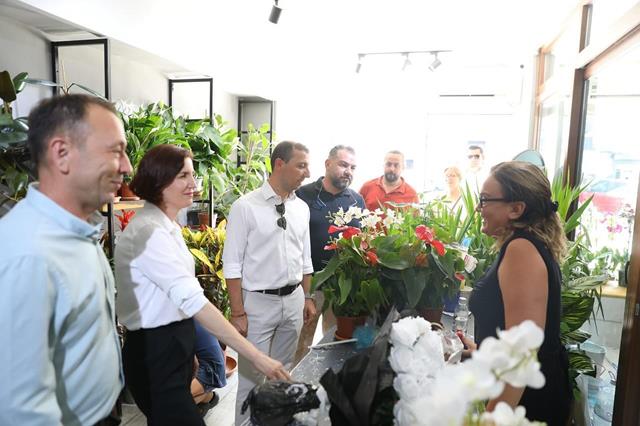 Beledi̇ye Başkani Sezer Durmuş, Chp’li̇ Heyetle Saha Çalişmasina Katildi (10) (Copy)