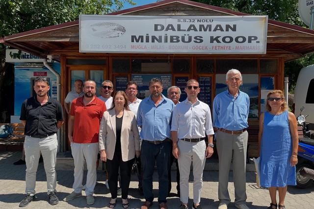 Beledi̇ye Başkani Sezer Durmuş, Chp’li̇ Heyetle Saha Çalişmasina Katildi (12) (Copy)