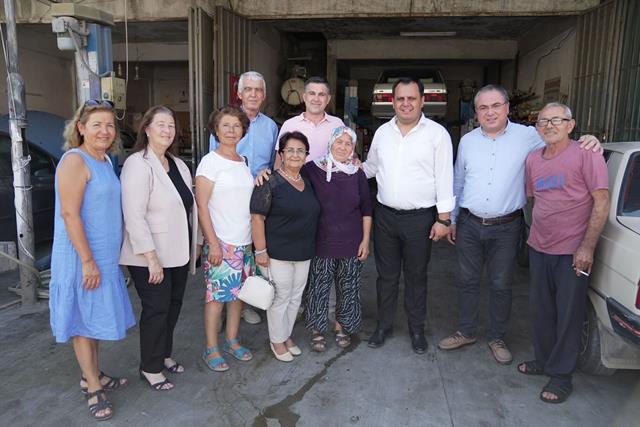 Beledi̇ye Başkani Sezer Durmuş, Chp’li̇ Heyetle Saha Çalişmasina Katildi (9) (Copy)