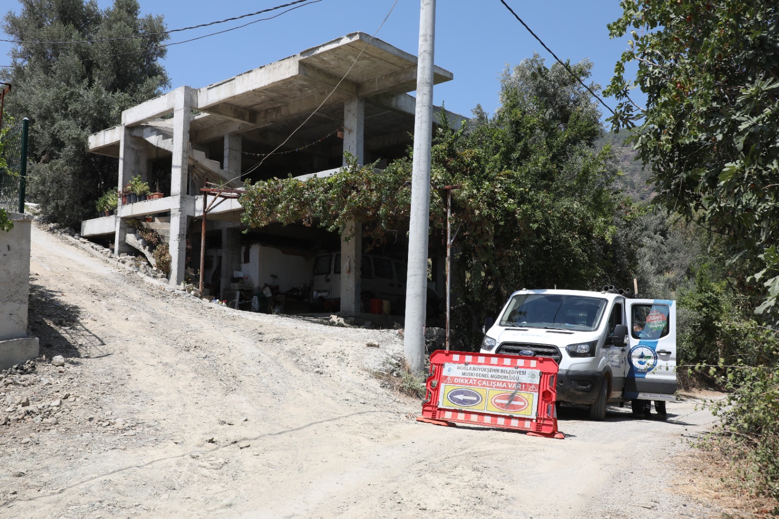 Fethiye Eldirek’de Kesintisiz İçme Suyu İçin Çalışmalar Başladı (4)