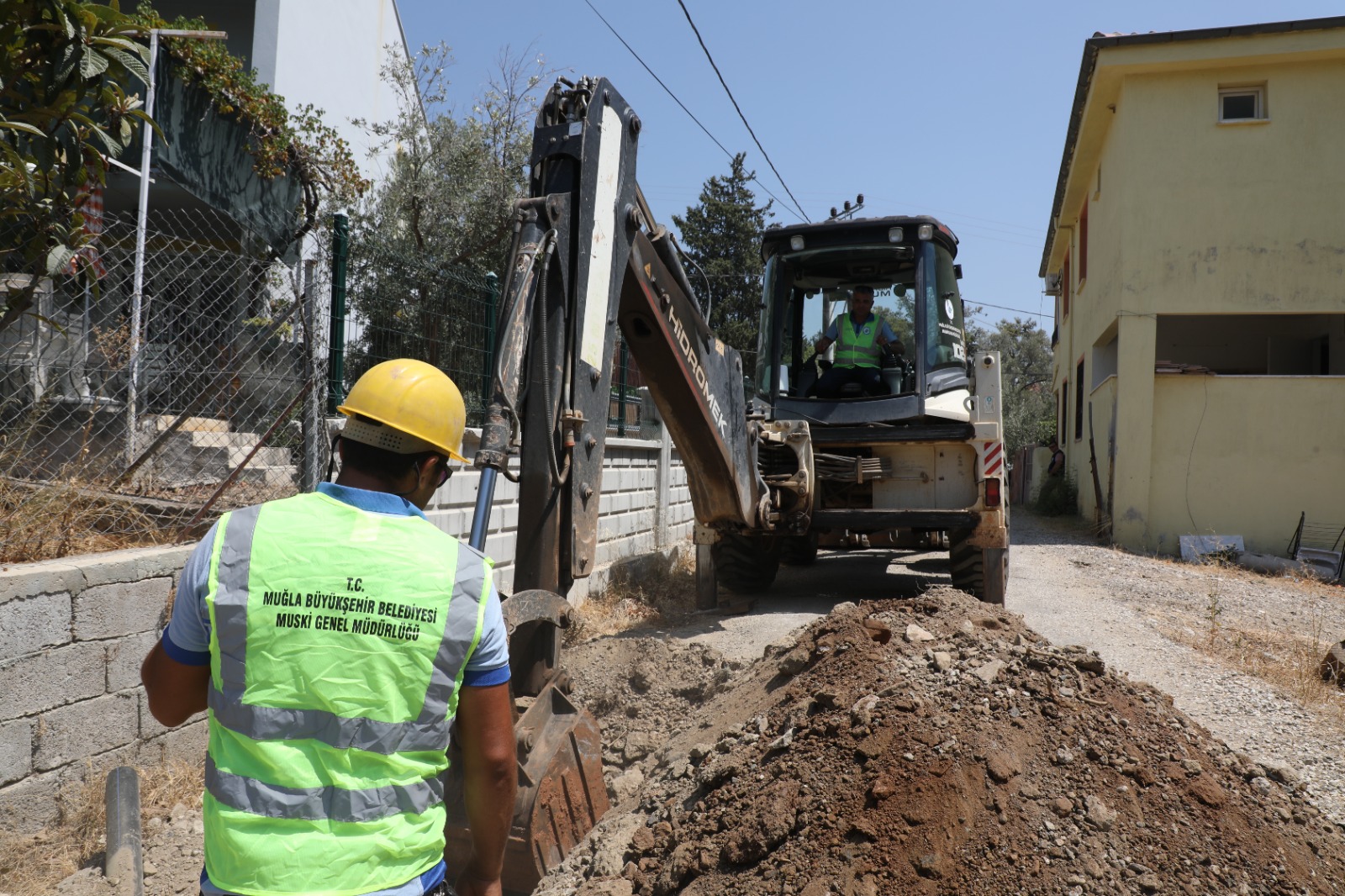 Fethiye Eldirek’de Kesintisiz İçme Suyu İçin Çalışmalar Başladı (5)
