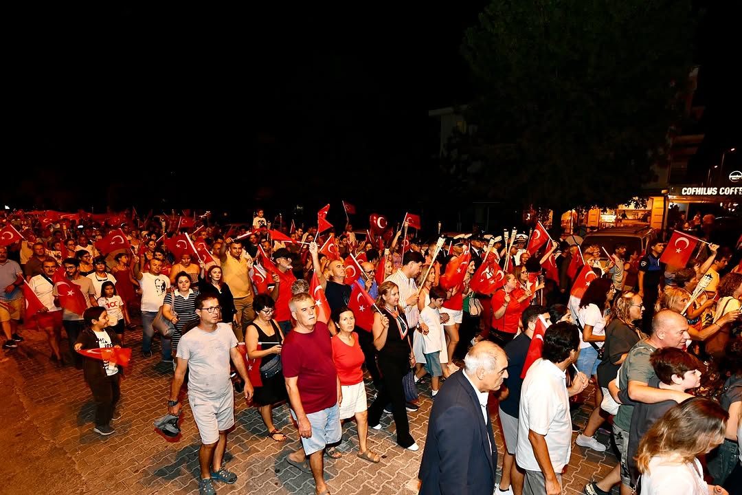 Fethiye’de Coşkulu Zafer Bayramı Kutlaması (1)