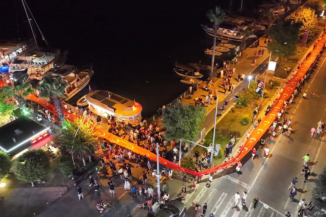 Fethiye’de Coşkulu Zafer Bayramı Kutlaması (3)