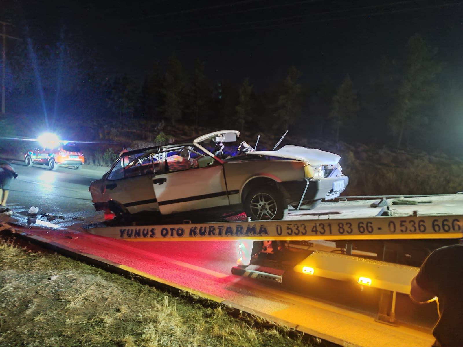 Fethiye’de Trafik Kazası 1 Ölü, 2 Yaralı (13)