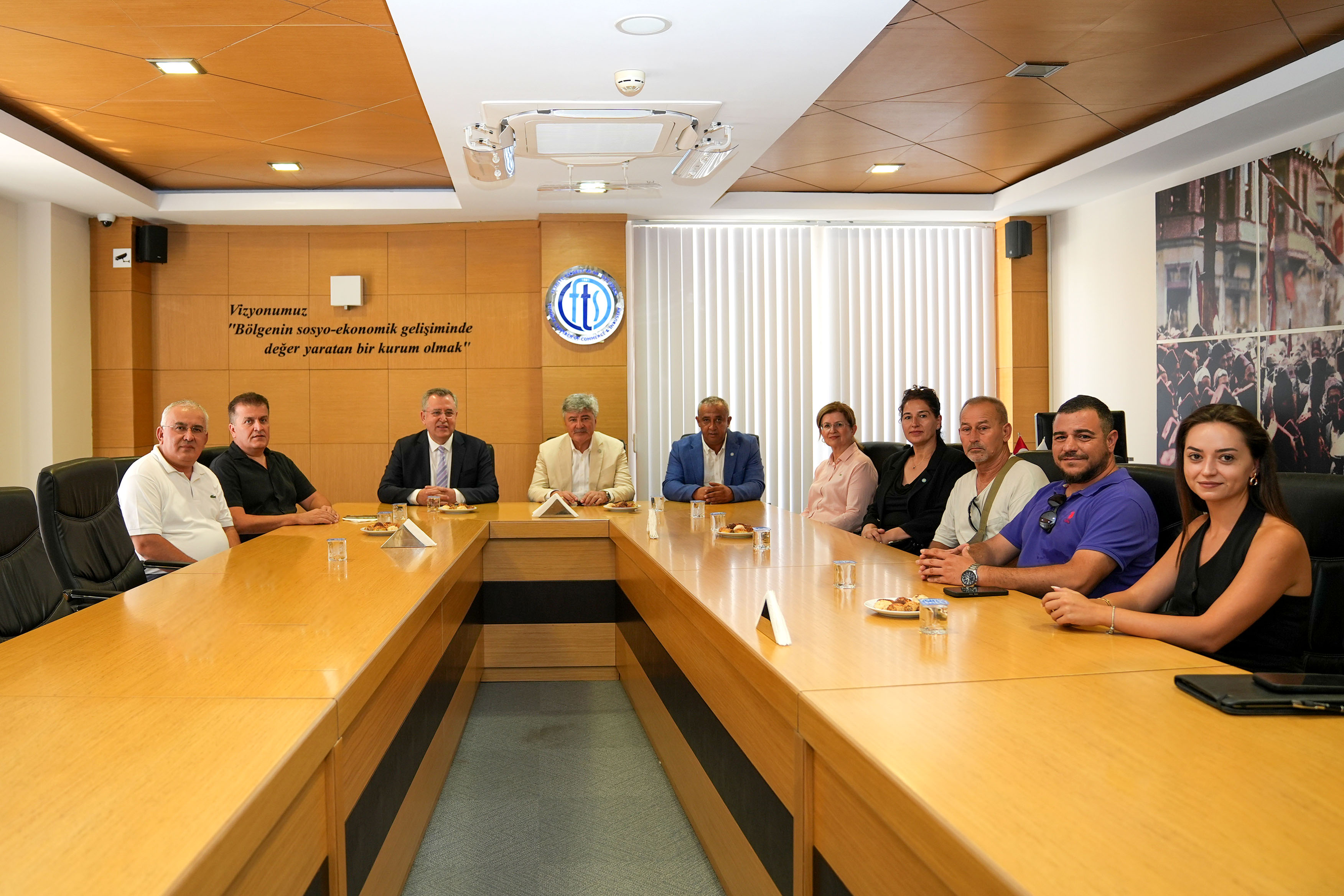 İyi Parti Muğla Milletvekili Metin Ergün, Ftso’yu Ziyaret Etti (1)