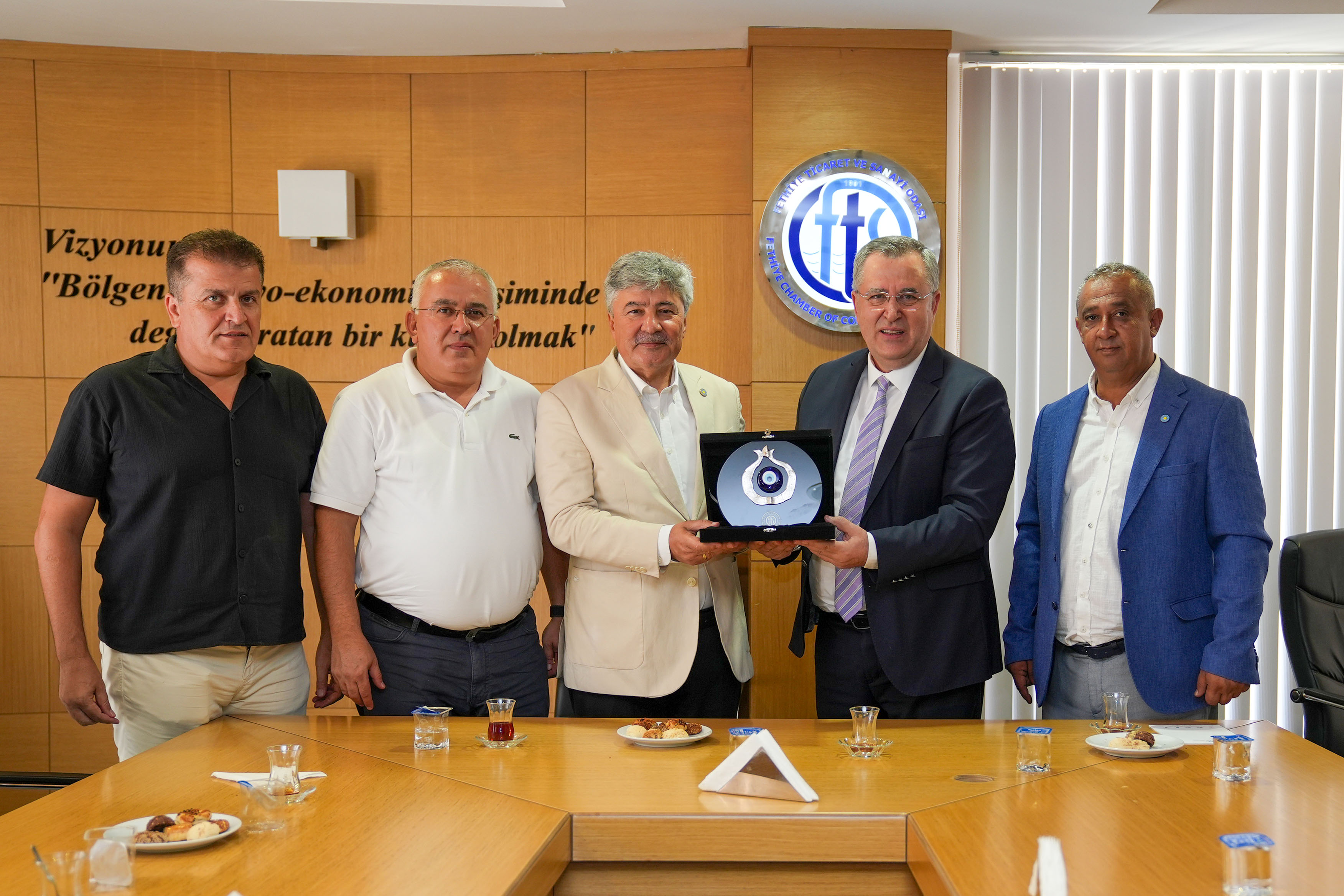 İyi Parti Muğla Milletvekili Metin Ergün, Ftso’yu Ziyaret Etti (3)