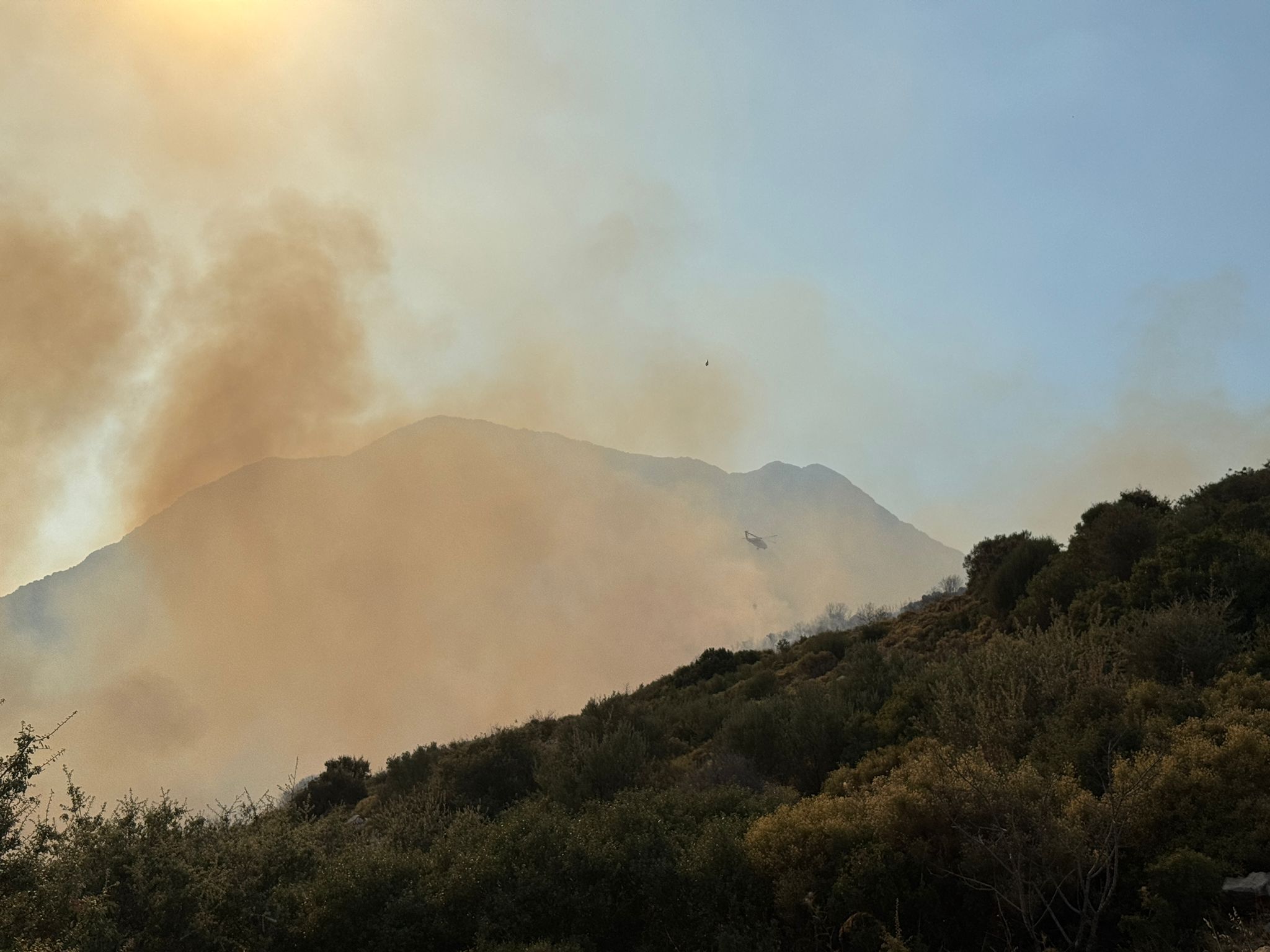 Seydikemer’deki Orman Yangını Kontrol Altına Alındı (7)