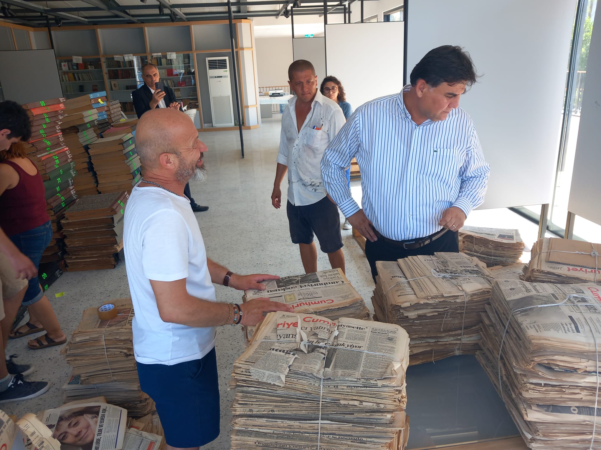 Cumhuri̇yet Gazetesi̇ Arşi̇vi̇ Fethi̇ye'de (2)