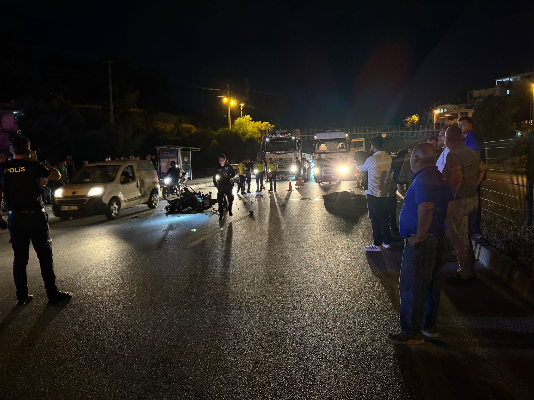 Fethiye’de Feci Kaza Motosiklet Sürücüsü Hayatını Kaybetti (2)