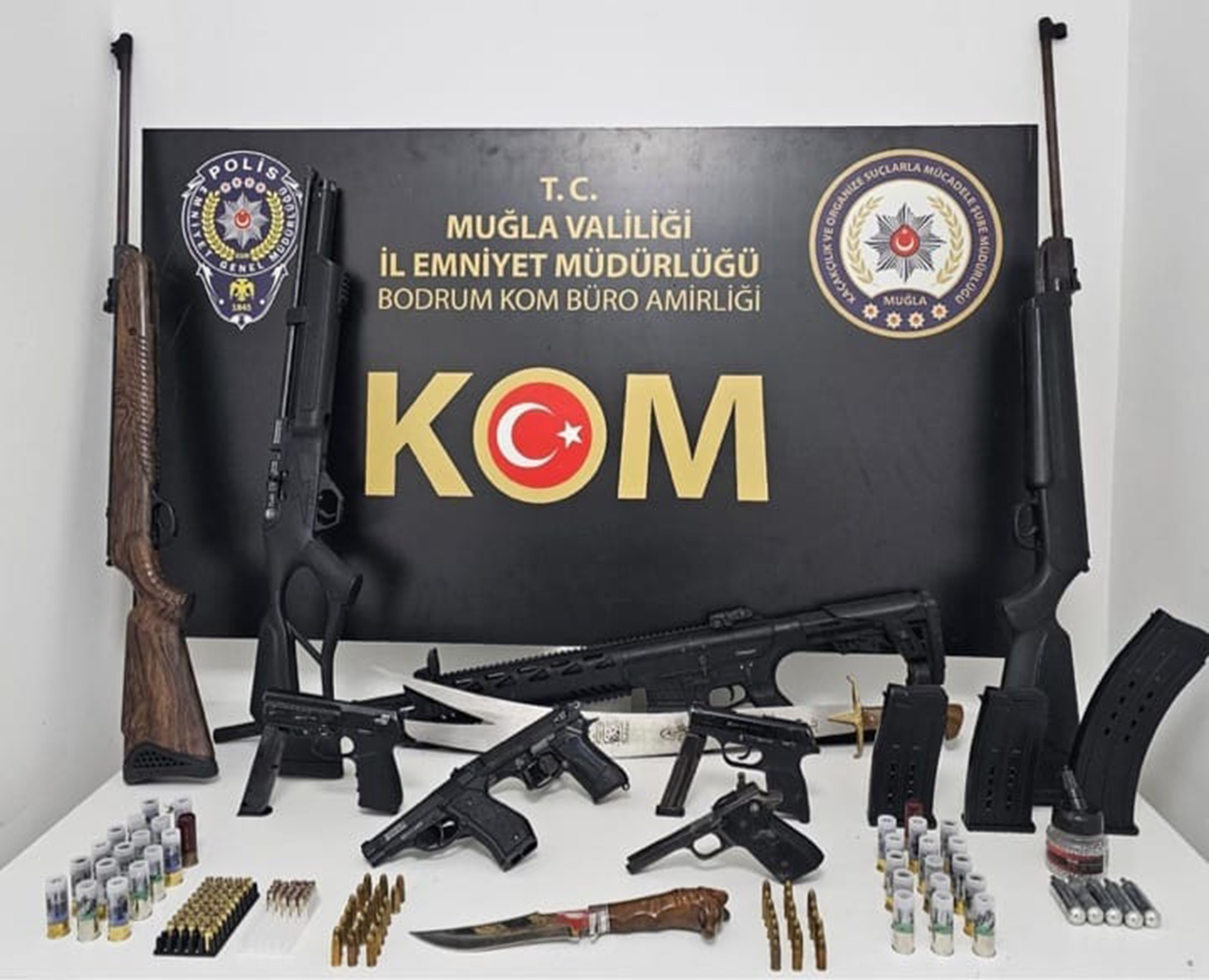 Muğla’nın 7 İlçesinde Silah Operasyonu 4 Tutuklama (2)