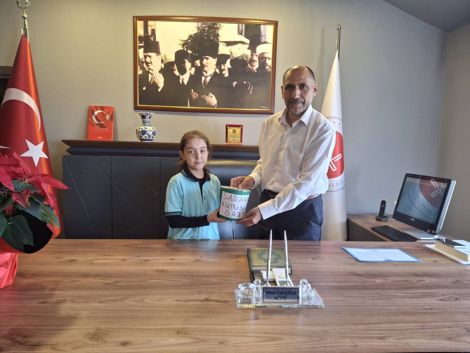 Seydikemer Hasan Günay İmam Hatip Ortaokulu Öğrencilerinden Ve Öğretmenlerinden Filistin'e Destek (2)