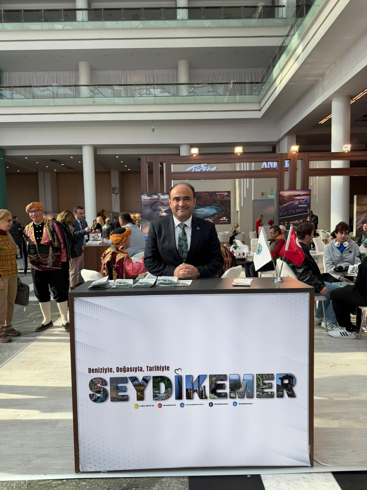 Seydi̇kemer İlçesi̇, Travel Expo Ankara Turi̇zm Fuari’nda Tanitiliyor (1)