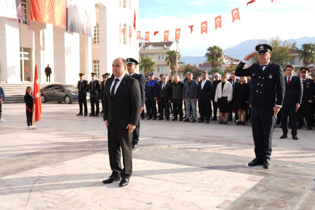 Seydikemer'de 10 Kasım Atatürk’ü Anma Programı Gerçekleştirildi (7)