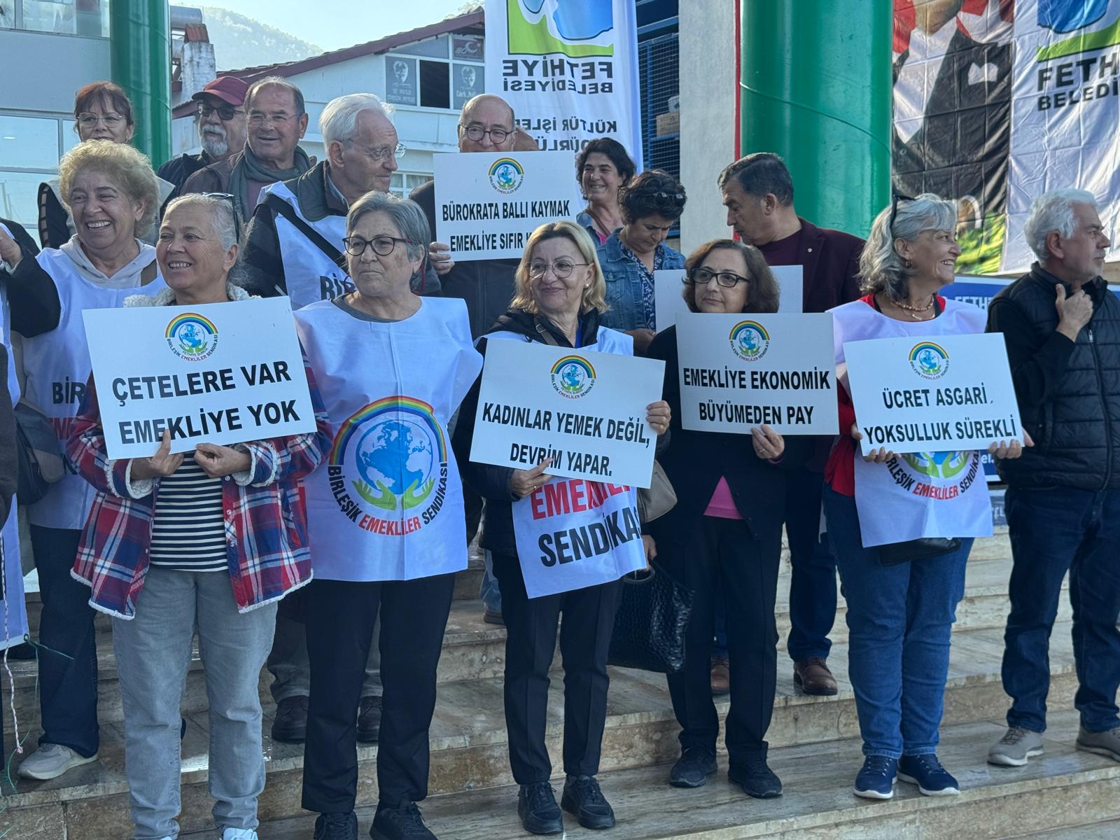 Birleşik Emekliler Sendikası Fethiye Şubesi’nden Tüi̇k Ve Sgk’ya Sert Tepki (2)