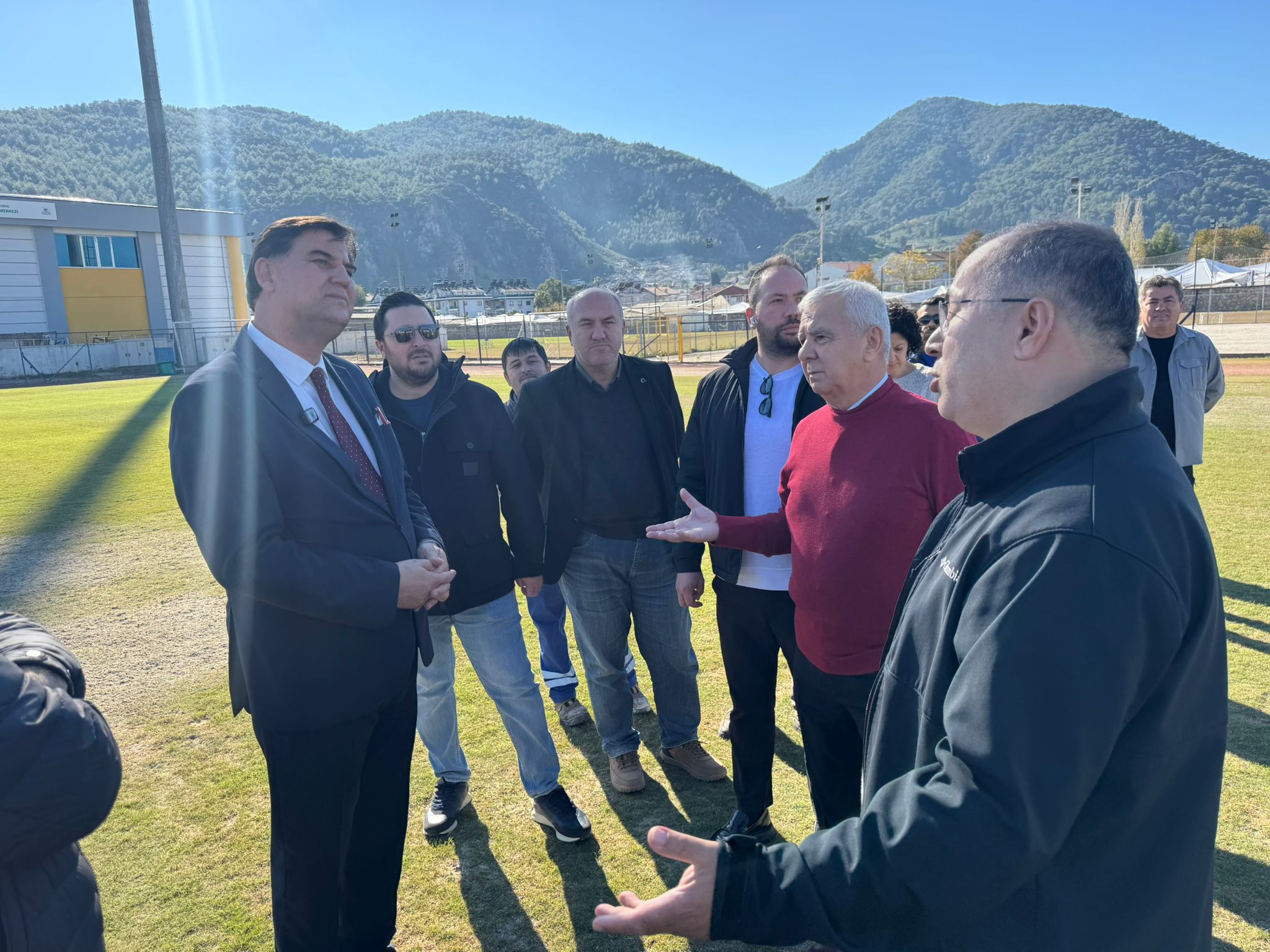 Fethiyespor–Galatasaray Maçı Öncesi Statta İnceleme (3)