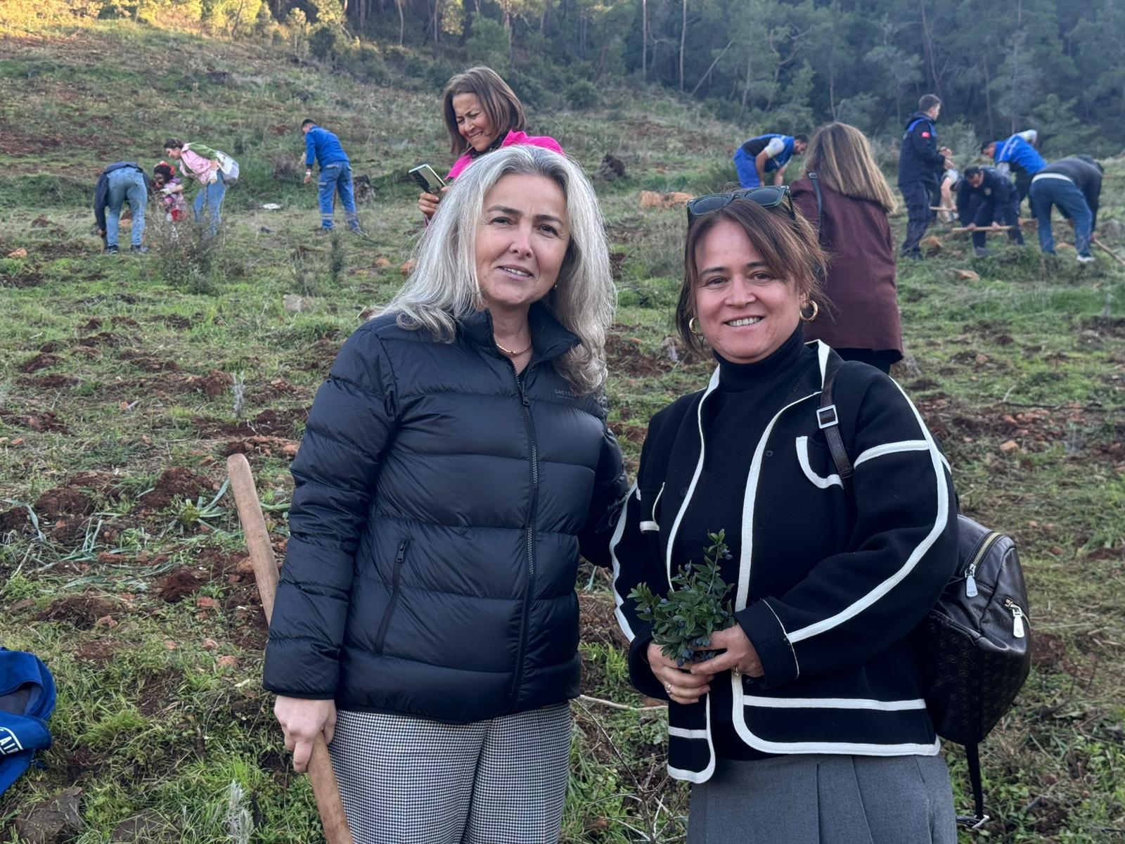 İnlice’de Hortumdan Zarar Gören Alan Ağaçlandırıldı (6)