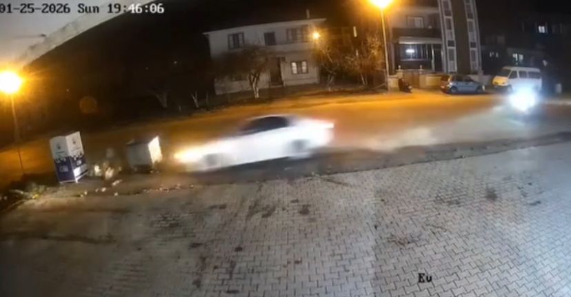 Dalaman'da Feci Kaza Kamerada (1)