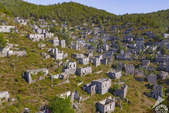Fethiye'deki Hayalet Köye Ziyaretçi Akını (5)