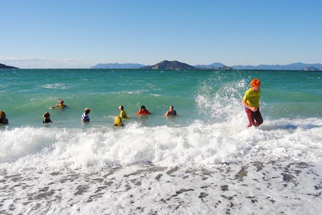 Soğuk Havaya Aldırmadılar, Çocuklar Ve Hayvanlar İçin Denize Girdiler (25) (Copy)
